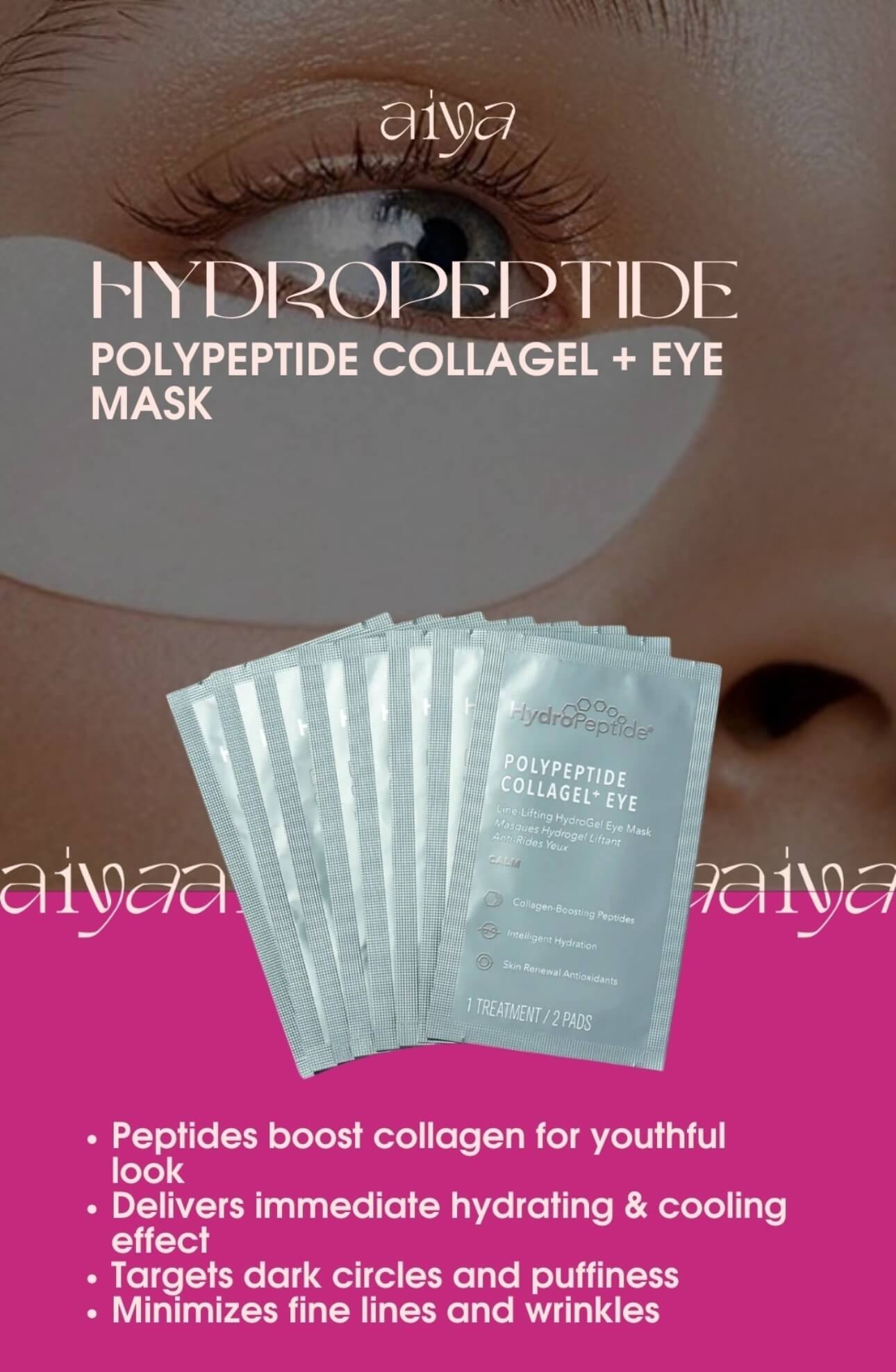 Hydropeptide PolyPeptide Collagel + EYE MASK