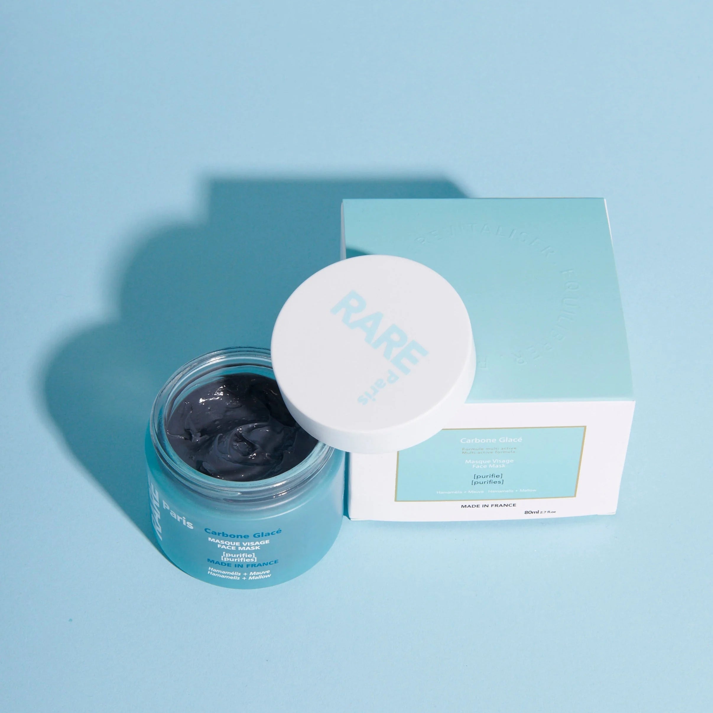 Rare Paris Carbone Glacé Washable Purifying Face Mask