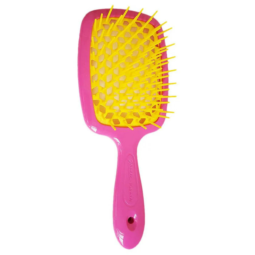 Janeke Superbrush Fuchsia & Yellow