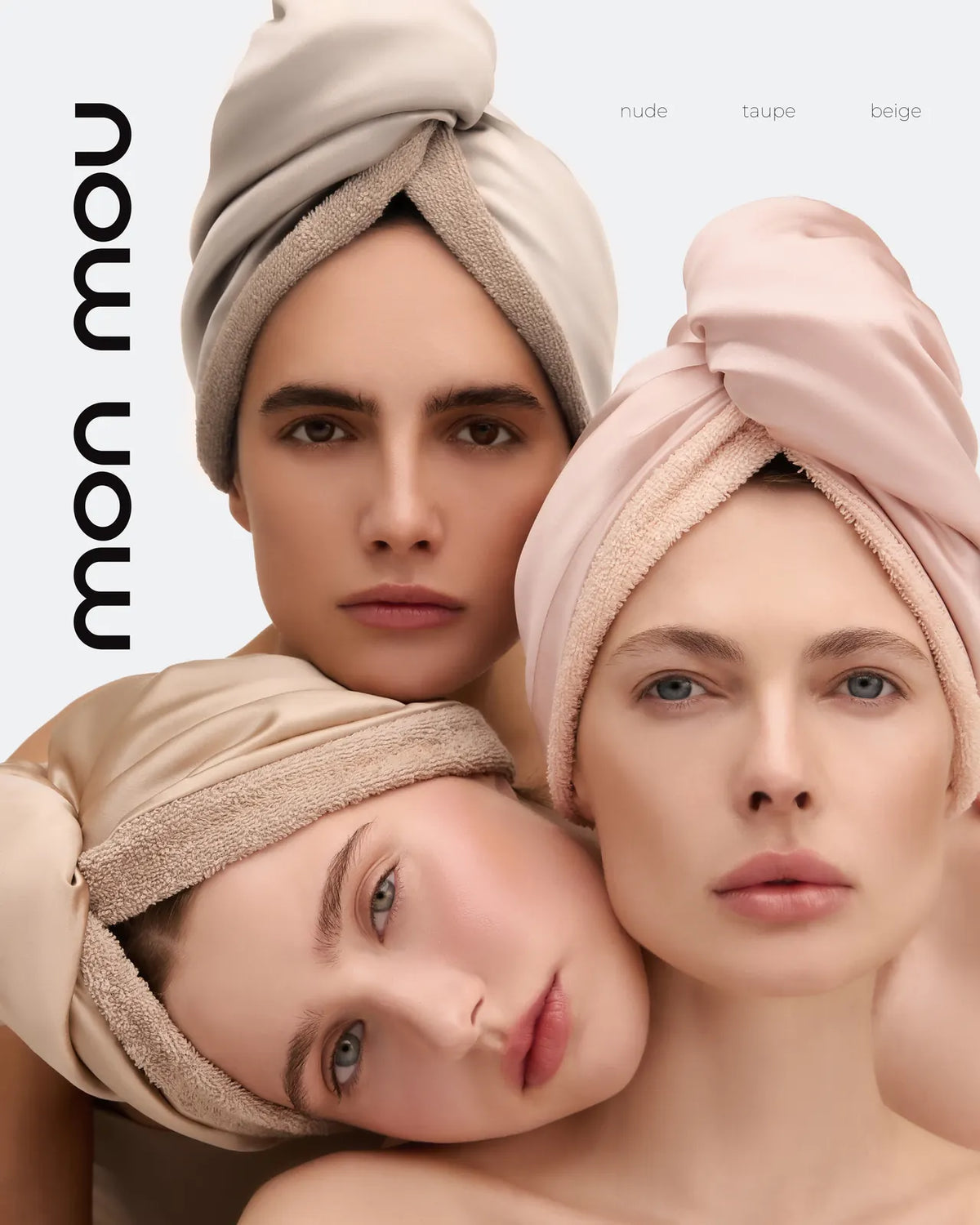 MON MOU Soft Silk Turban