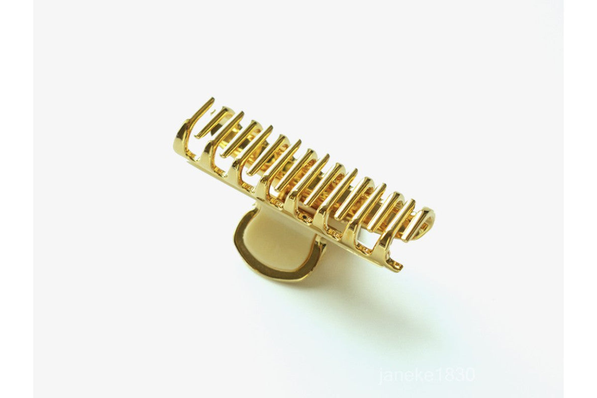 Janeke Hair Clip Gold Edged